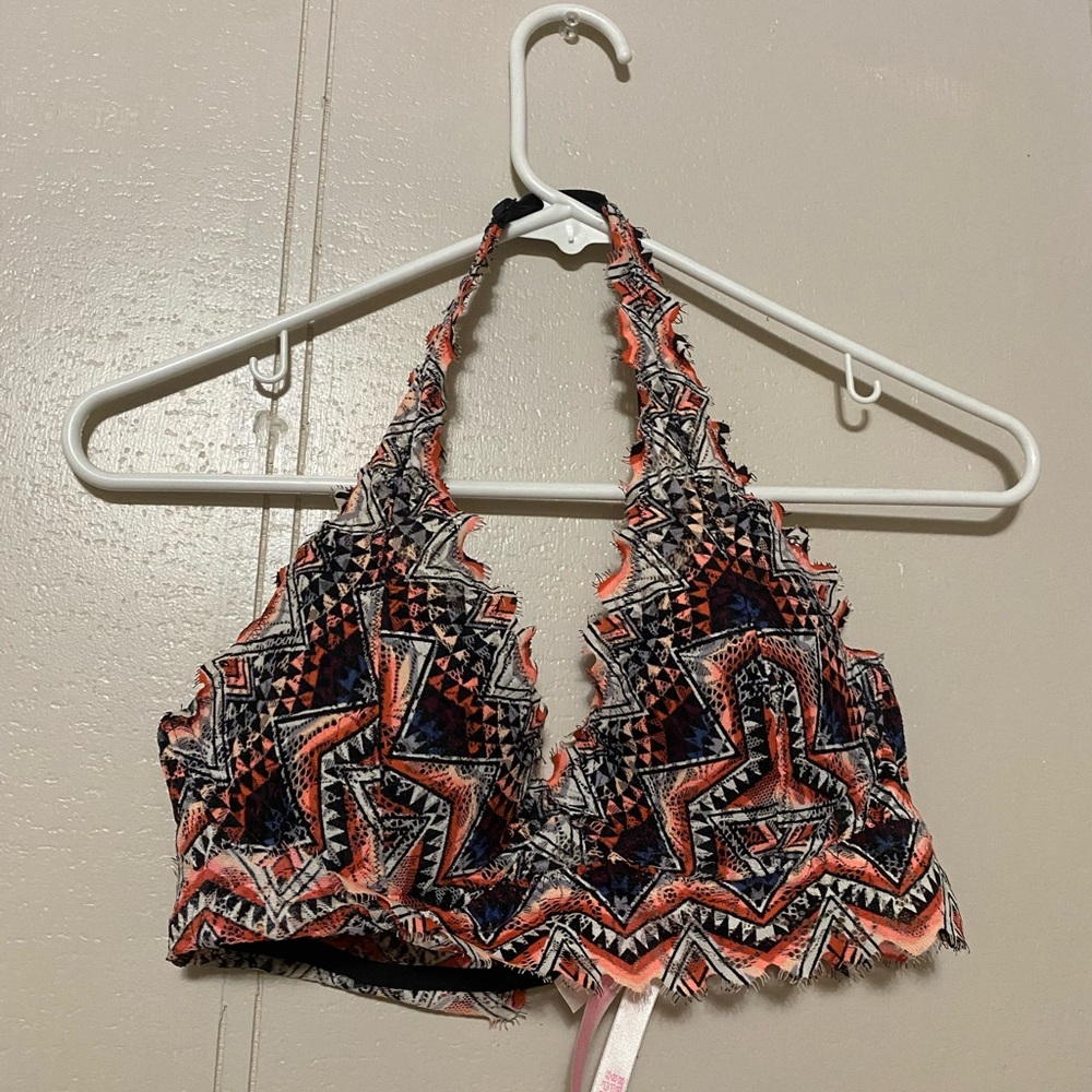Aztec Victoria’s Secret Pink Halter Top Bra